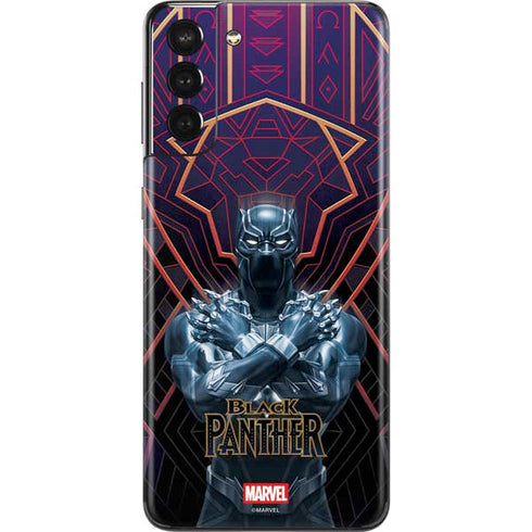 Marvel Black Panther Wakanda Salute Galaxy S21 Plus 5G Skin